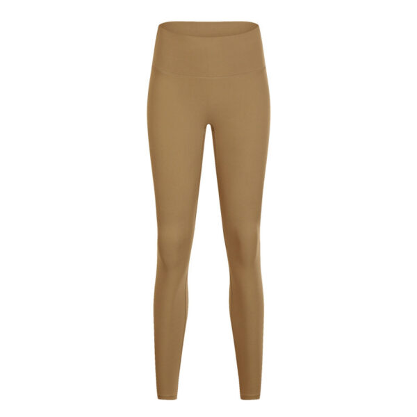Seamless Yoga Pants Hip-Lifting High-Waist Running Sports Fitness Cropped Pants