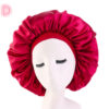Beauty print Satin silk Bonnet sleep night cap