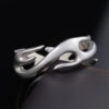 Flame Totem Stainless Steel Neutral Silver Ring