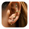 Brass Electroplating Fashion Design Earring Set